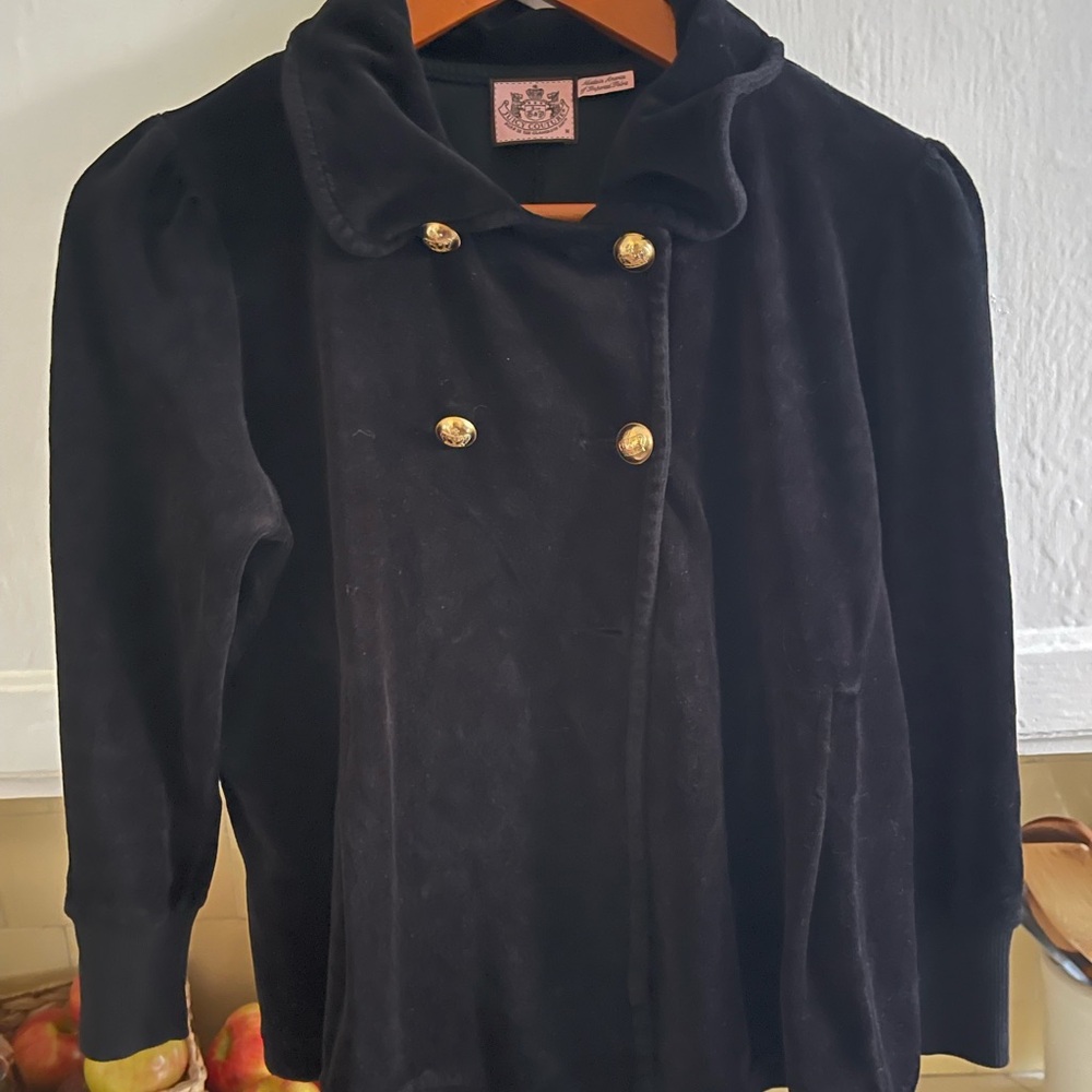 Vintage juicy velvet shirt/jacket